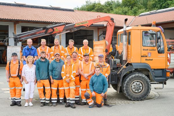 Bauhofmitarbeiter Gruppenfoto