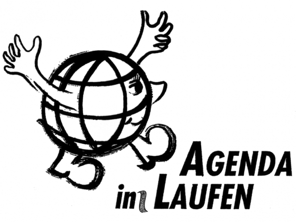 Logo der Agenda 21 in / im Laufen