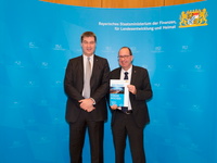 Staatsminister Dr. Markus Söder, Erster Bürgermeister Hans Feil